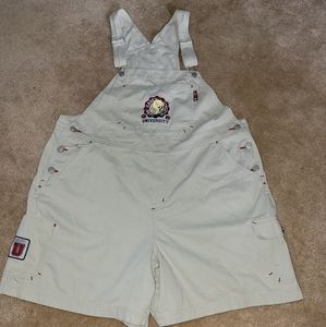 Vintage Looney Tunes Overall Shorts